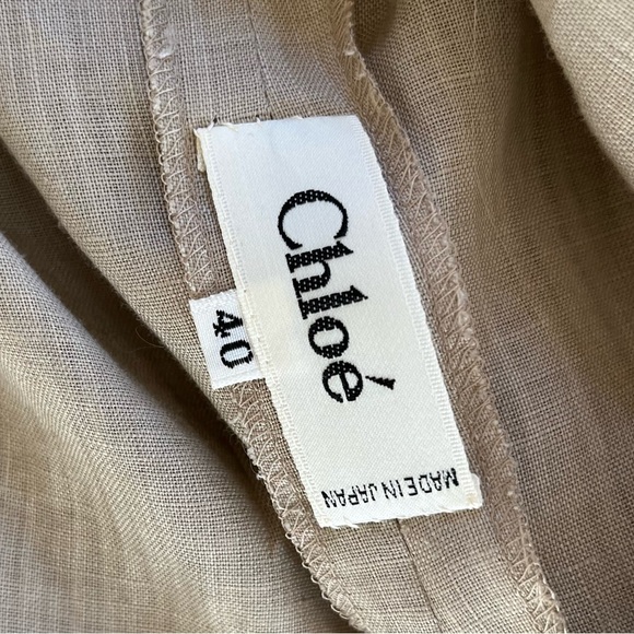 Chloé Linen Jacket - 40/M - Picture 8 of 8